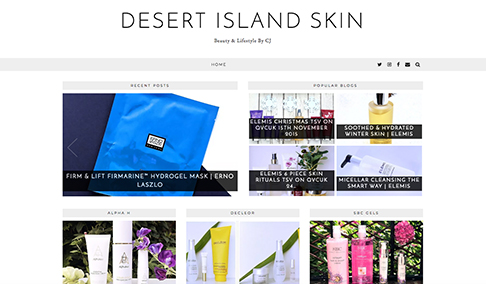 Christmas Gift Guide - Desert Island Skin (27k Instagram followers)